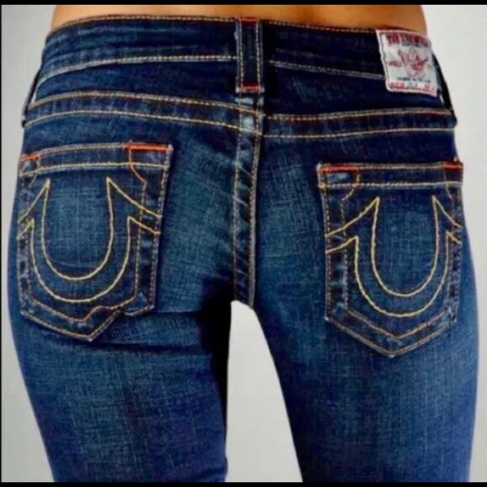 True Religion Johnny Straight Leg Jeans